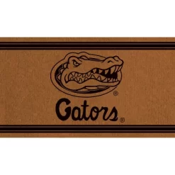 Evergreen University Of Florida Logo Turf Mat, Brown- 28 X 16 Inches Indoor Outdoor Doormat
