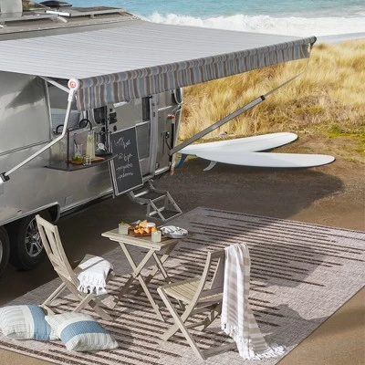 Zolak Berber Stripe Geometric Indoor/Outdoor Area Rug - JONATHAN Y - Image 10