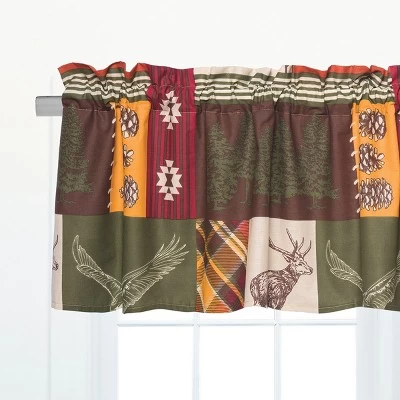 C&F Home Keaton Brown Valance Collection