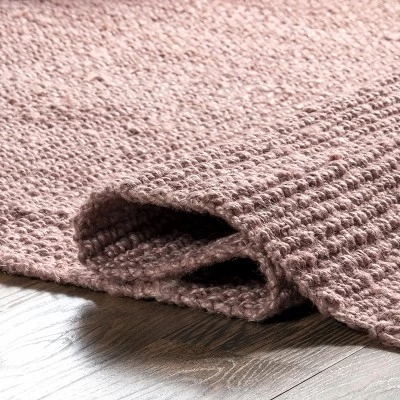 NuLOOM Daniela Farmhouse Chunky Jute Area Rug - Image 3