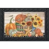 Bountiful Bushel Fall Doormat 30" X 18" Indoor Outdoor Briarwood Lane