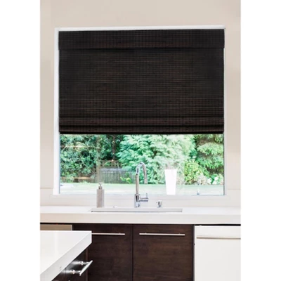 Radiance Newport 27-in Cordless Espresso Roman Shade - Image 3
