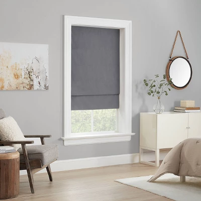 Dillan 100% Total Blackout Cordless Roman Blind And Shade - Eclipse - Image 2