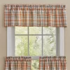 Park Designs Apricot & Stone Valance 72” X 14”