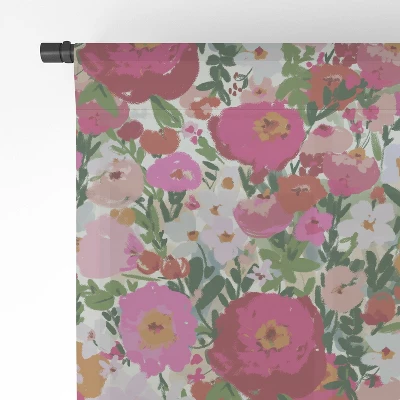 Alison Janssen Never Too Many Flowers Single Panel Sheer Window Curtain - Society6 - Image 3