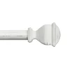 Exclusive Home Napoleon 1" Indoor/Outdoor Curtain Rod And Finial Set