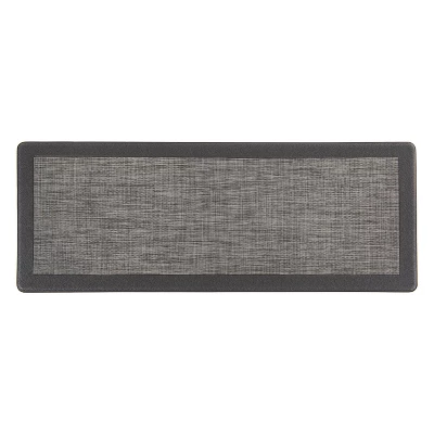 World Rug Gallery Textline Bordered Anti-Fatigue Standing Mat - Image 12