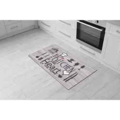 World Rug Gallery 'Kitchen Is The Heart Of The Home' Anti-fatigue Mat