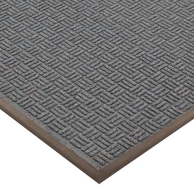 3'x5' Solid Doormat Blue/Black - HomeTrax - Image 3