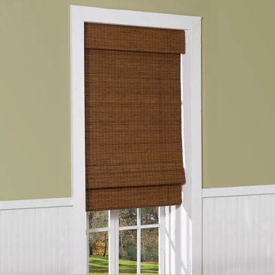 Radiance Cape Cod 46.5-in Cordless Maple Roman Shade - Image 2
