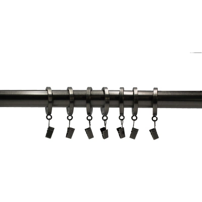 Linen Avenue Curtain Rod Decorative Drapery Rings