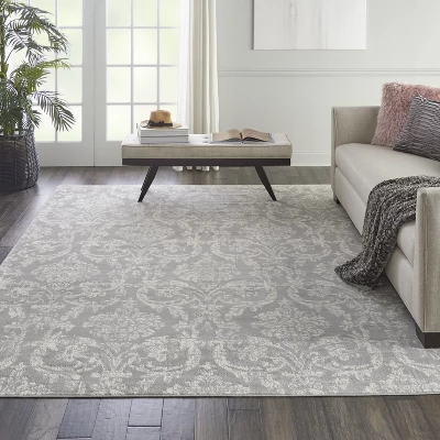 Nourison Jubilant Ornate Damask Indoor Area Rug