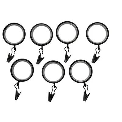 Linen Avenue Curtain Rod Decorative Drapery Rings - Image 6