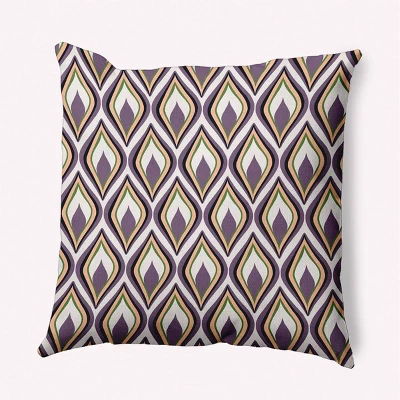 16"x16" Feathers Square Throw Pillow - E By Design - Image 11