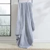 50"x60" Solid Reversible Throw Blanket Gray - Eddie Bauer