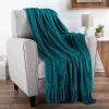 60"x70" Oversized Lightweight Chenille Throw Blanket - Yorkshire Home