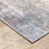 Marcel Muted Abstract Area Rug Beige/Blue - Captiv8e Designs