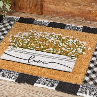 Park Designs Bouquet Of Grace Doormat 1'6''x2'6''