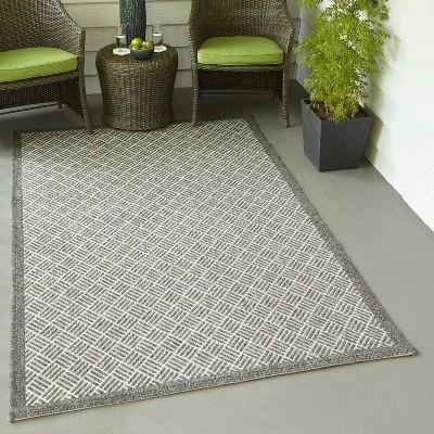 Como Linz Geometric Loomed Accent Rug - Momeni - Image 2
