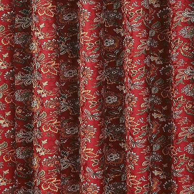 36"x56" Floral Curtain Tiers Set - Traditions By Waverly - Image 2