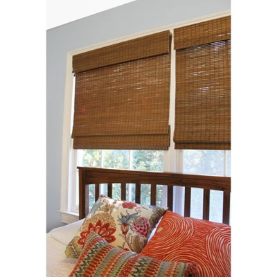 Radiance Cape Cod 30.5-in Cordless Maple Roman Shade - Image 2