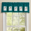 Park Designs Pheasant Run Lined Patch Valance - 14"L