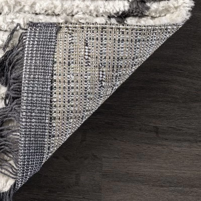 NuLOOM Mari Moroccan Soft Shag Fringe Area Rug - Image 6