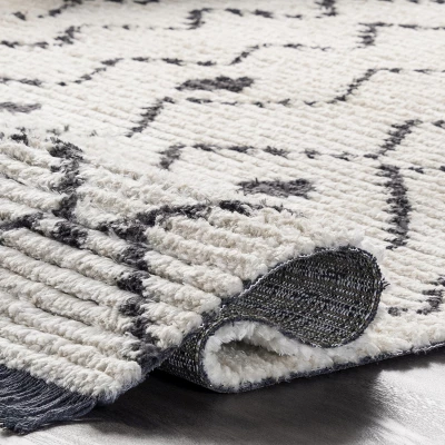 NuLOOM Mari Moroccan Soft Shag Fringe Area Rug - Image 3